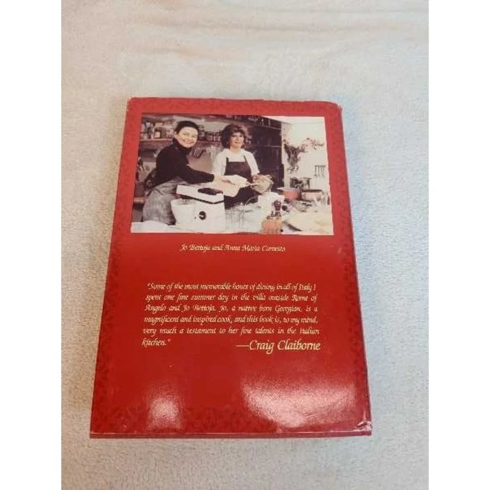 Italian Cooking in the Grand Tradition Cookbook Jo Bettoja Anna Cornetto